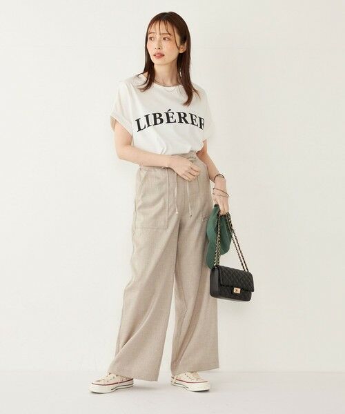 SHIPS / シップス Tシャツ | SHIPS Colors:〈接触冷感・UVカット〉ビッグロゴ ドルマン Tシャツ◇ | 詳細23