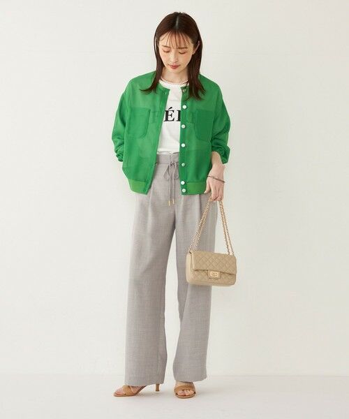 SHIPS / シップス Tシャツ | SHIPS Colors:〈接触冷感・UVカット〉ビッグロゴ ドルマン Tシャツ◇ | 詳細26