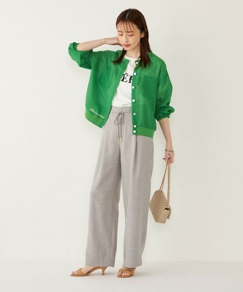 SHIPS / シップス Tシャツ | SHIPS Colors:〈接触冷感・UVカット〉ビッグロゴ ドルマン Tシャツ◇ | 詳細27