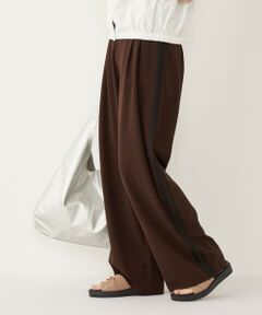 SHIPS / シップス その他パンツ | SHIPS Colors:〈手洗い可能〉カット ジョーゼット サイドライン パンツ