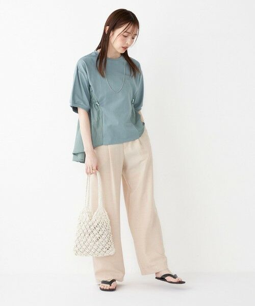 SHIPS / シップス その他パンツ | SHIPS Colors:〈洗濯機可能〉リネンライク イージー パンツ 2◇ | 詳細6