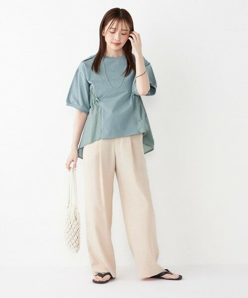 SHIPS / シップス その他パンツ | SHIPS Colors:〈洗濯機可能〉リネンライク イージー パンツ 2◇ | 詳細7