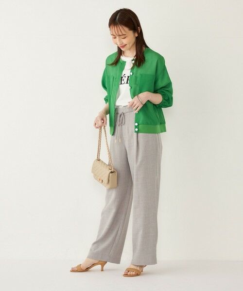 SHIPS / シップス その他パンツ | SHIPS Colors:〈洗濯機可能〉リネンライク イージー パンツ 2◇ | 詳細28