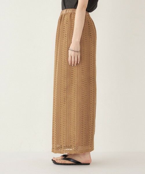 SHIPS / シップス ロング・マキシ丈スカート | SHIPS Colors:〈手洗い可能〉変わり編み レース タイトスカート | 詳細22