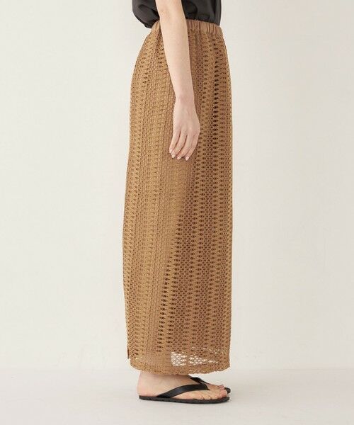 SHIPS / シップス ロング・マキシ丈スカート | SHIPS Colors:〈手洗い可能〉変わり編み レース タイトスカート | 詳細24