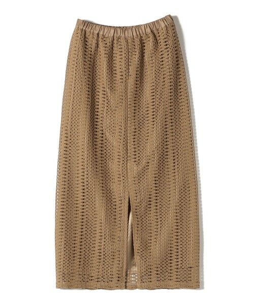 SHIPS / シップス ロング・マキシ丈スカート | SHIPS Colors:〈手洗い可能〉変わり編み レース タイトスカート | 詳細13
