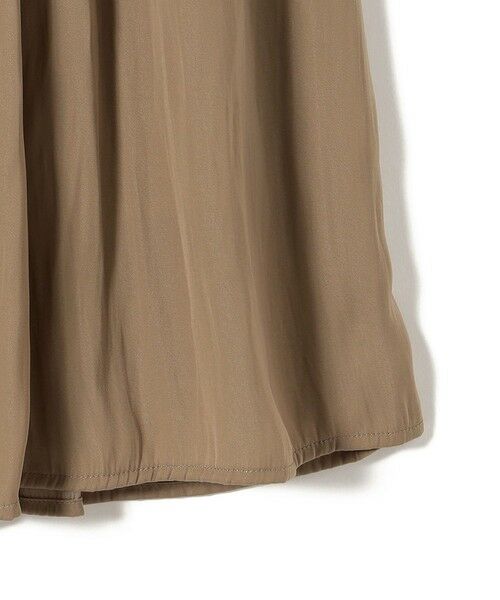 SHIPS / シップス ミニ・ひざ丈スカート | SHIPS Colors:〈洗濯機可能〉サテン ギャザー スカート 2 | 詳細15