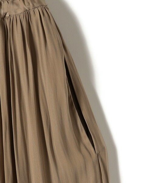 SHIPS / シップス ミニ・ひざ丈スカート | SHIPS Colors:〈洗濯機可能〉サテン ギャザー スカート 2 | 詳細14