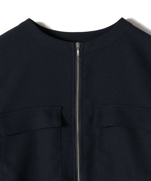 SHIPS / シップス ブルゾン | SHIPS Colors:〈手洗い可能〉メッシュ ノーカラー ジップ ブルゾン◇ | 詳細21