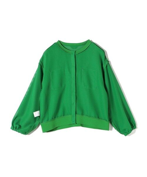 SHIPS / シップス ブルゾン | SHIPS Colors:〈手洗い可能〉メッシュ ノーカラー ハオリ 2◇ | 詳細17