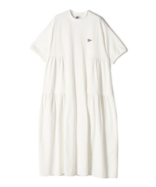 SHIPS / シップス ロング・マキシ丈ワンピース | 【SHIPS Colors別注】Allen A:〈手洗い可能〉USAコットン ティアード ワンピース◇ | 詳細1