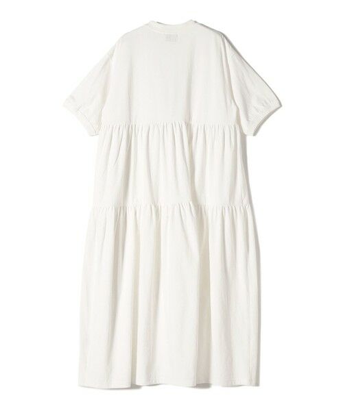 SHIPS / シップス ロング・マキシ丈ワンピース | 【SHIPS Colors別注】Allen A:〈手洗い可能〉USAコットン ティアード ワンピース◇ | 詳細2