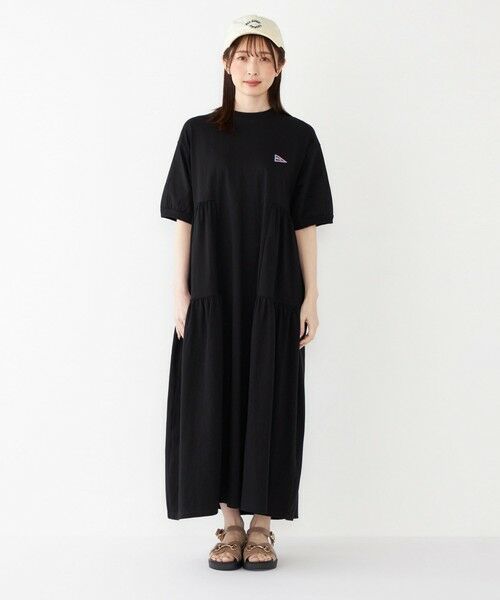 SHIPS / シップス ロング・マキシ丈ワンピース | 【SHIPS Colors別注】Allen A:〈手洗い可能〉USAコットン ティアード ワンピース◇ | 詳細14