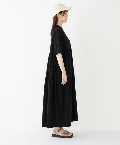 SHIPS / シップス ロング・マキシ丈ワンピース | 【SHIPS Colors別注】Allen A:〈手洗い可能〉USAコットン ティアード ワンピース◇ | 詳細17