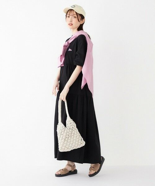 SHIPS / シップス ロング・マキシ丈ワンピース | 【SHIPS Colors別注】Allen A:〈手洗い可能〉USAコットン ティアード ワンピース◇ | 詳細23