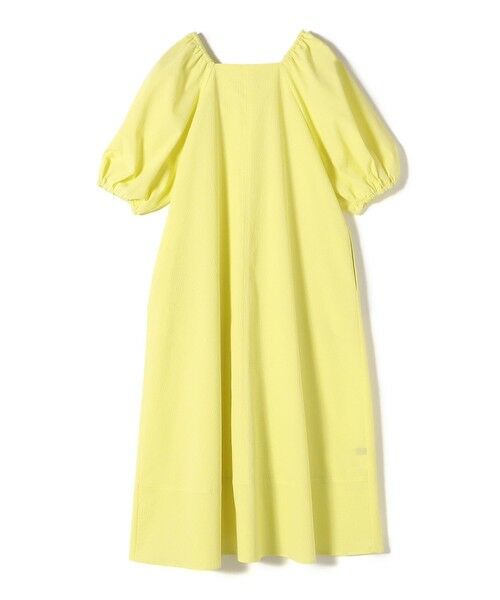 SHIPS / シップス ロング・マキシ丈ワンピース | SHIPS Colors:〈接触冷感・洗濯機可能〉サッカー ２WAY パフスリーブ ワンピース | 詳細2