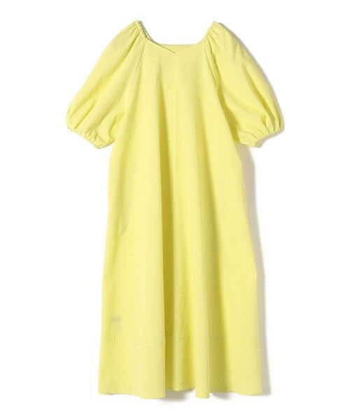 SHIPS / シップス ロング・マキシ丈ワンピース | SHIPS Colors:〈接触冷感・洗濯機可能〉サッカー ２WAY パフスリーブ ワンピース | 詳細4