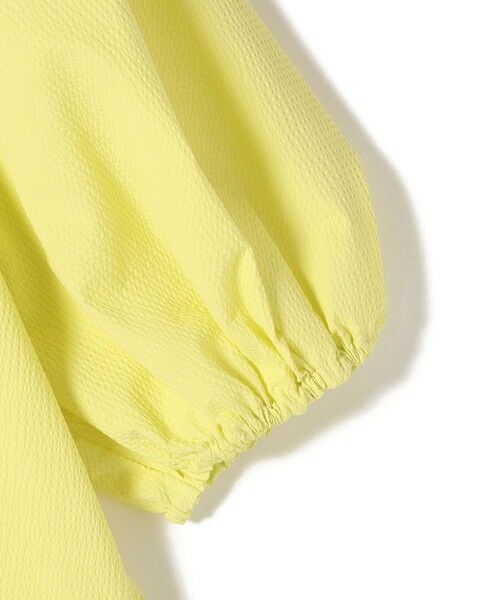 SHIPS / シップス ロング・マキシ丈ワンピース | SHIPS Colors:〈接触冷感・洗濯機可能〉サッカー ２WAY パフスリーブ ワンピース | 詳細7