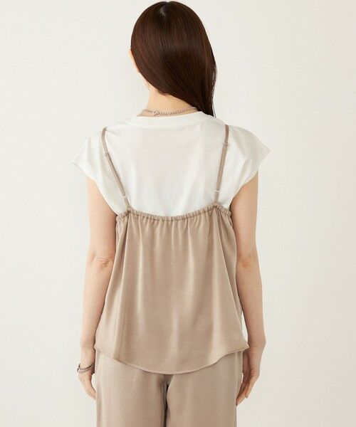 SHIPS / シップス サロペット・オールインワン | SHIPS Colors:〈手洗い可能〉フィブリル キャミ × パンツ セットアップ | 詳細19