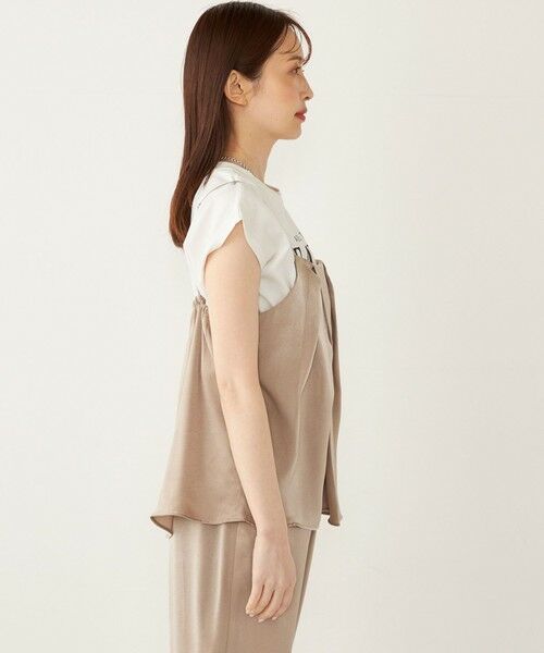 セール】 SHIPS Colors:〈手洗い可能〉フィブリル キャミ