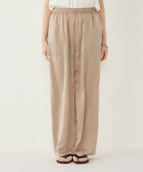 SHIPS / シップス サロペット・オールインワン | SHIPS Colors:〈手洗い可能〉フィブリル キャミ × パンツ セットアップ | 詳細21