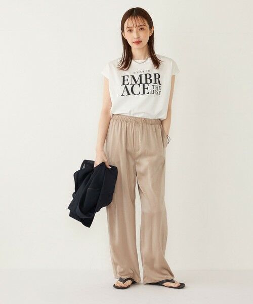 SHIPS / シップス サロペット・オールインワン | SHIPS Colors:〈手洗い可能〉フィブリル キャミ × パンツ セットアップ | 詳細26