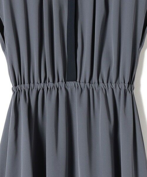 SHIPS / シップス ロング・マキシ丈ワンピース | SHIPS Colors:〈手洗い可能〉配色 ギャザー フレンチスリーブ ワンピース◇ | 詳細16