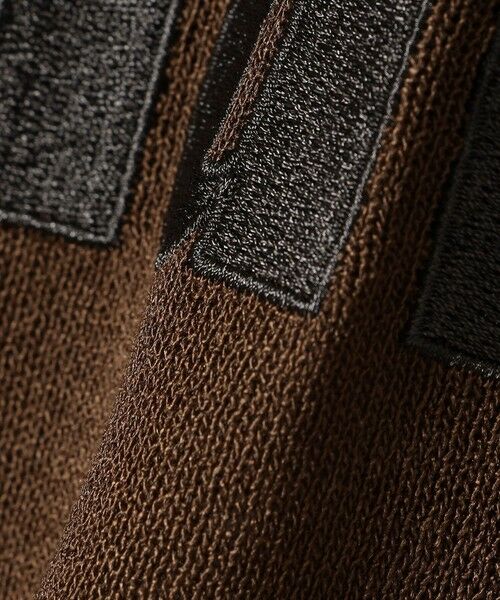 SHIPS / シップス ニット・セーター | SHIPS Colors:〈手洗い可能〉ロゴ エンブロイダリー シアー ニット | 詳細7