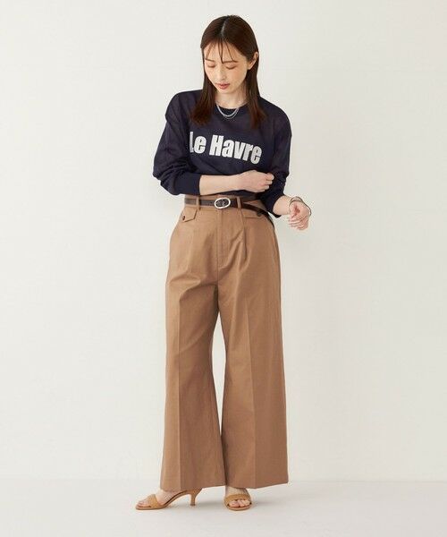 SHIPS / シップス ニット・セーター | SHIPS Colors:〈手洗い可能〉ロゴ エンブロイダリー シアー ニット | 詳細19