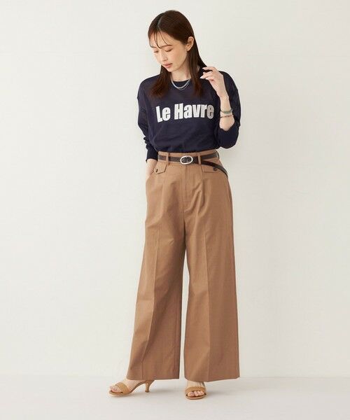 SHIPS / シップス ニット・セーター | SHIPS Colors:〈手洗い可能〉ロゴ エンブロイダリー シアー ニット | 詳細23