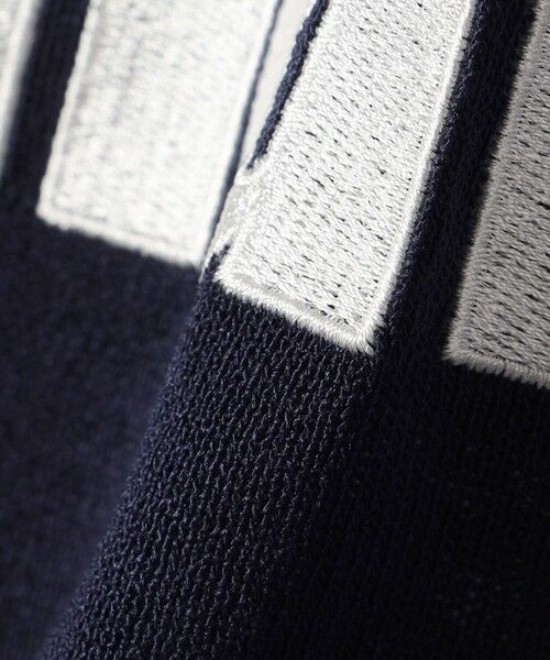 SHIPS / シップス ニット・セーター | SHIPS Colors:〈手洗い可能〉ロゴ エンブロイダリー シアー ニット | 詳細18