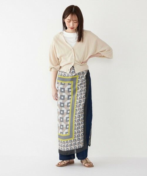 SHIPS / シップス カーディガン・ボレロ | SHIPS Colors:〈手洗い可能〉レーヨンナイロン ドルマン カーディガン | 詳細3