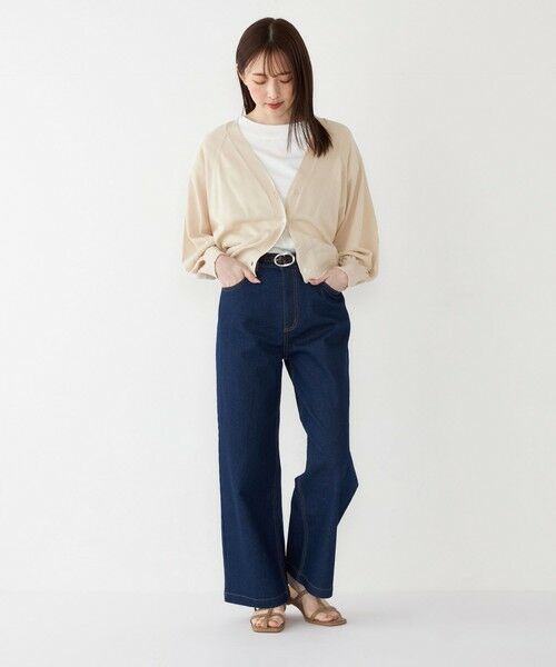 SHIPS / シップス カーディガン・ボレロ | SHIPS Colors:〈手洗い可能〉レーヨンナイロン ドルマン カーディガン | 詳細7