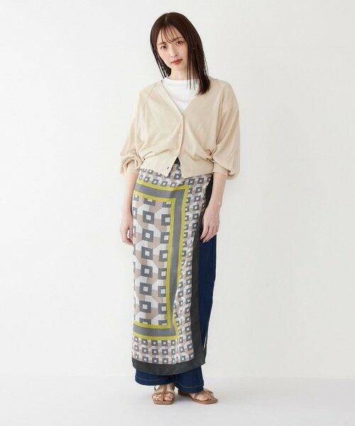 SHIPS / シップス カーディガン・ボレロ | SHIPS Colors:〈手洗い可能〉レーヨンナイロン ドルマン カーディガン | 詳細9