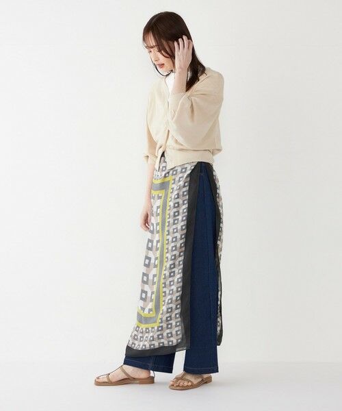 SHIPS / シップス カーディガン・ボレロ | SHIPS Colors:〈手洗い可能〉レーヨンナイロン ドルマン カーディガン | 詳細10