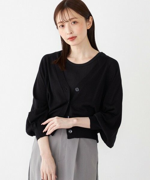 SHIPS / シップス カーディガン・ボレロ | SHIPS Colors:〈手洗い可能〉レーヨンナイロン ドルマン カーディガン | 詳細14