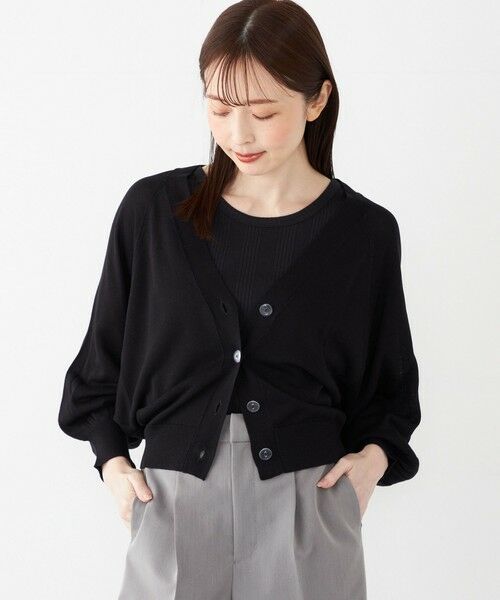 SHIPS / シップス カーディガン・ボレロ | SHIPS Colors:〈手洗い可能〉レーヨンナイロン ドルマン カーディガン | 詳細15