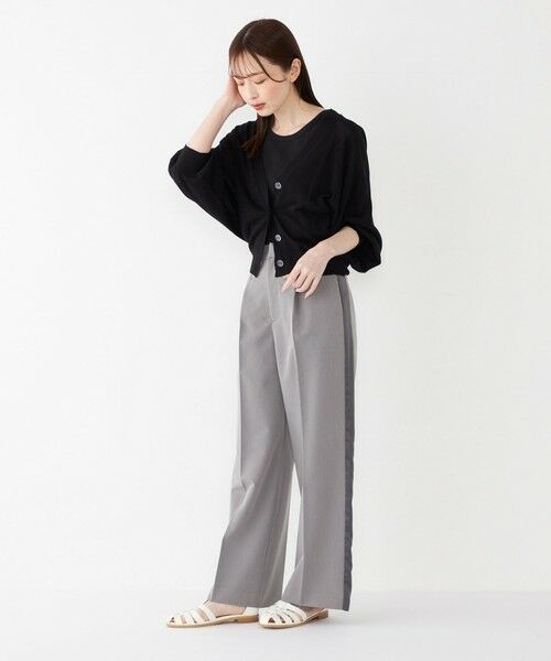 SHIPS / シップス カーディガン・ボレロ | SHIPS Colors:〈手洗い可能〉レーヨンナイロン ドルマン カーディガン | 詳細17