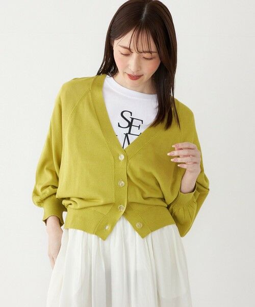 SHIPS / シップス カーディガン・ボレロ | SHIPS Colors:〈手洗い可能〉レーヨンナイロン ドルマン カーディガン | 詳細21