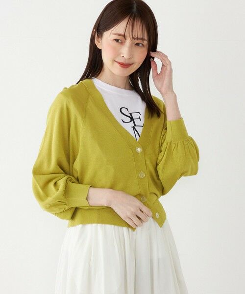SHIPS / シップス カーディガン・ボレロ | SHIPS Colors:〈手洗い可能〉レーヨンナイロン ドルマン カーディガン | 詳細22