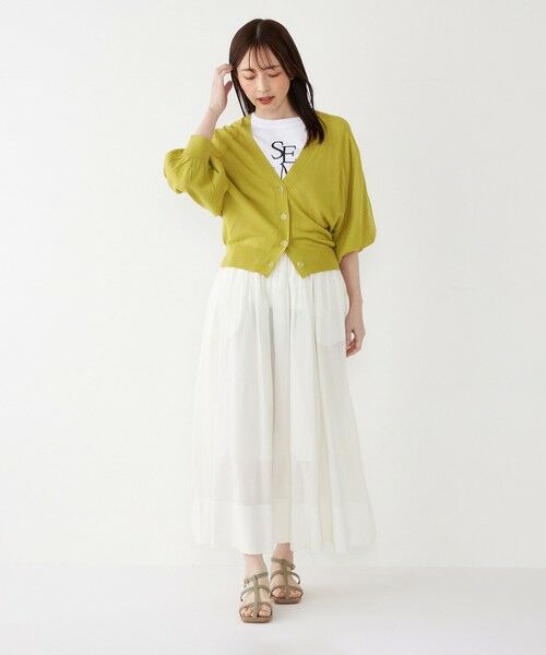 SHIPS / シップス カーディガン・ボレロ | SHIPS Colors:〈手洗い可能〉レーヨンナイロン ドルマン カーディガン | 詳細24