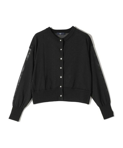 SHIPS / シップス カーディガン・ボレロ | SHIPS Colors:〈手洗い可能〉シアー ニット ブルゾン◇ | 詳細1