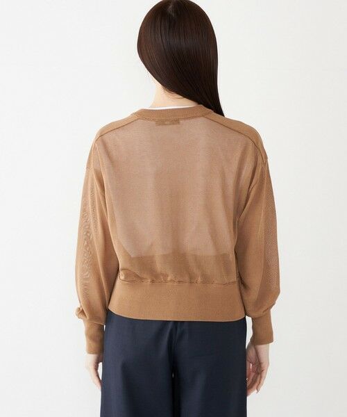 SHIPS / シップス カーディガン・ボレロ | SHIPS Colors:〈手洗い可能〉シアー ニット ブルゾン◇ | 詳細25