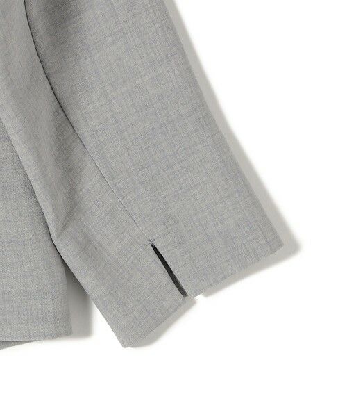 SHIPS / シップス ノーカラージャケット | SHIPS Colors:〈手洗い可能〉リネンライク 1B ジャケット | 詳細9