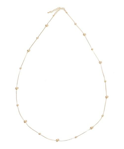 SHIPS / シップス ネックレス・ペンダント・チョーカー | SHIPS Colors:メタルボール ポイント ネックレス | 詳細4