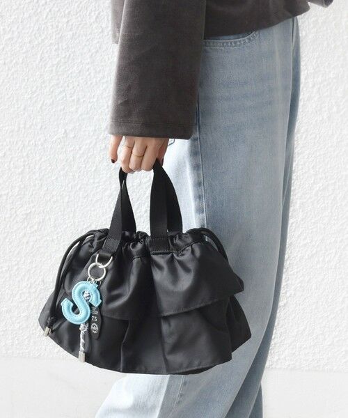 SHIPS / シップス ショルダーバッグ | 【WEB限定】チャーム 付き フリル 巾着 ショルダー | 詳細23