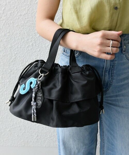 SHIPS / シップス ショルダーバッグ | 【WEB限定】チャーム 付き フリル 巾着 ショルダー | 詳細30