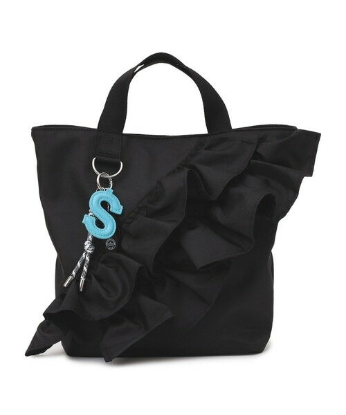 SHIPS / シップス トートバッグ | 【WEB限定】チャーム 付き フリル トート | 詳細30