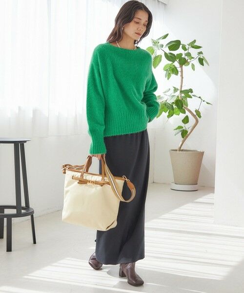 SHIPS / シップス トートバッグ | 《一部追加予約》【WEB限定】ライン テープ ショルダー付き A4 トート | 詳細4