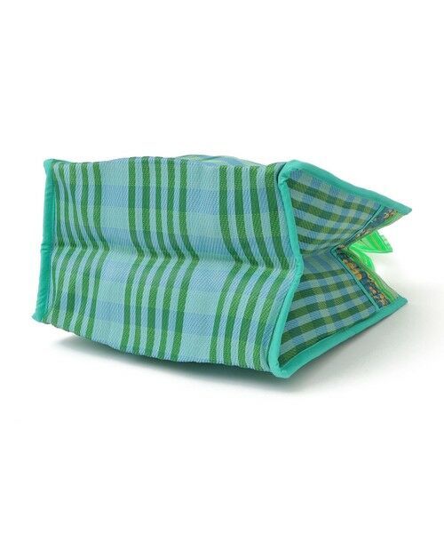 SHIPS / シップス トートバッグ | 《予約》Arawali:メッシュ × ブロック プリント バッグ | 詳細16